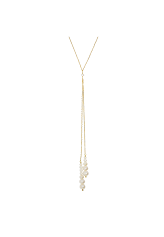 Juvelan Têtê-à-Têtê Collar de espalda de boda ()