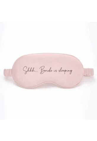Antifaz de novia "Shhh... Bride is sleeping" ()