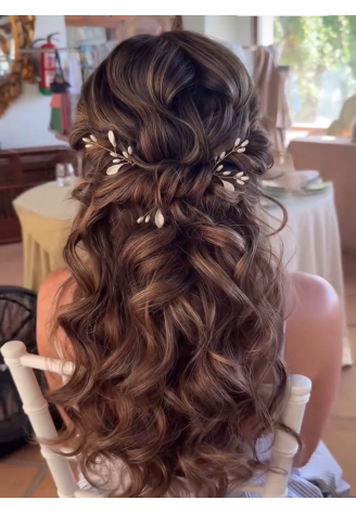 Luna Horquillas Dorado ()