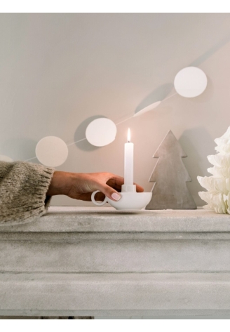 Leeff 18177 Portavelas Chris Blanco