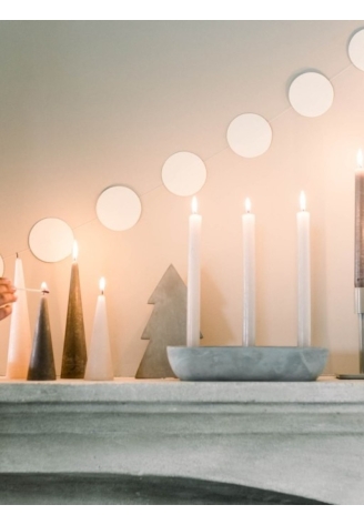 Leeff 18276 Portavelas Carice L Grey