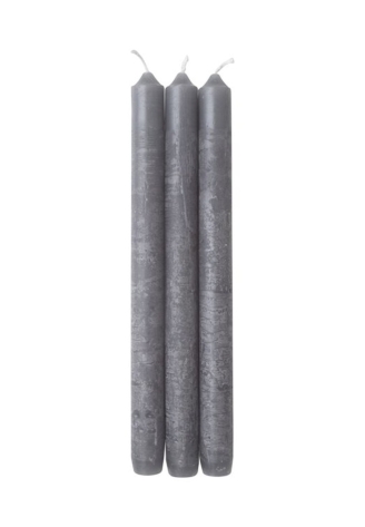 Leeff 18294 Velas de Mesa Dora Gris ()