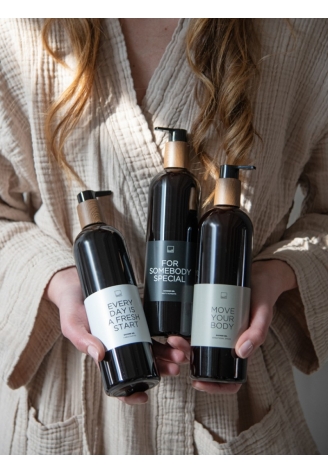 Leeff 18560 Gel de ducha Minty Moments - 'For somebody special' Negro