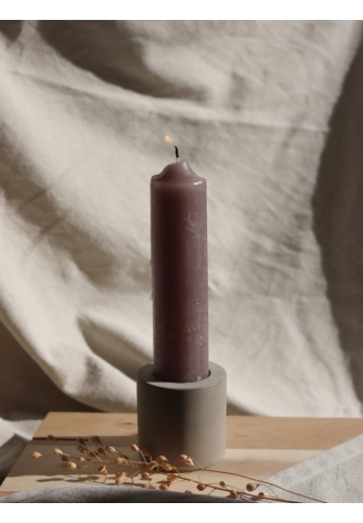 Leeff 18723 Big Candles Giftset Brian Taupe