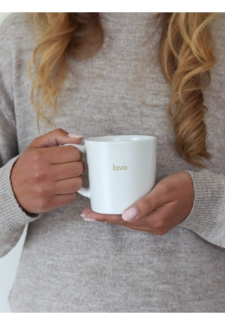 Leeff 18779 Mug Morris - Love White