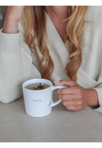Leeff 18780 Taza Morris - Happy White