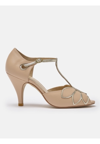 Rachel Simpson Mimosa Zapatos de Novia Blush ()