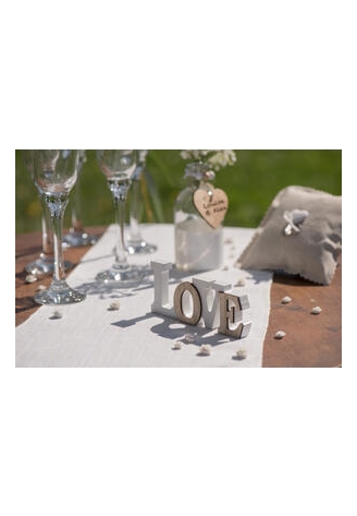 Letras LOVE Natural ()