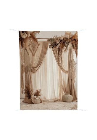 Fondo de Boda Natural Lienzo ()
