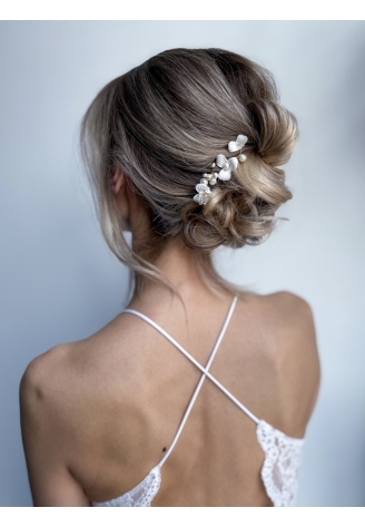 Sally Jane Bridal Horquillas Senna Dorado ()