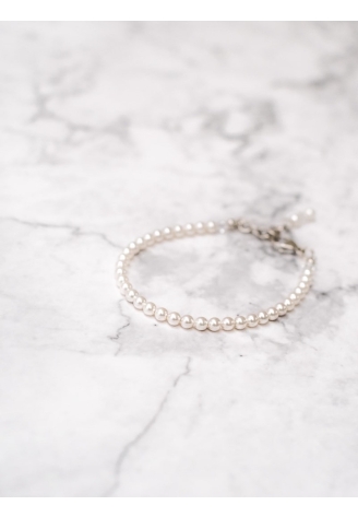 Abrazi Eleanor Perla Pulseras 6mm