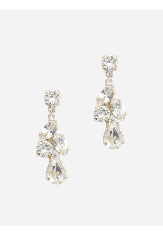 Abrazi Zoe Swarovski Pendientes Oro ()