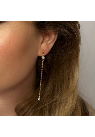 Sally Jane Bridal Pendientes Ariel Oro ()