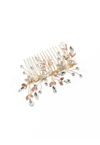 Poirier BB-438 Gold - Accesorio para el Pelo Dorado