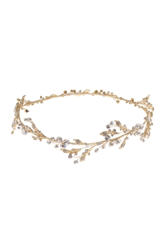 Poirier BB-671 Gold - Accesorio para el Pelo Dorado