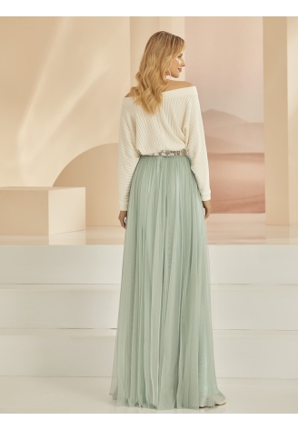 Bianco Evento Passion Falda Menta