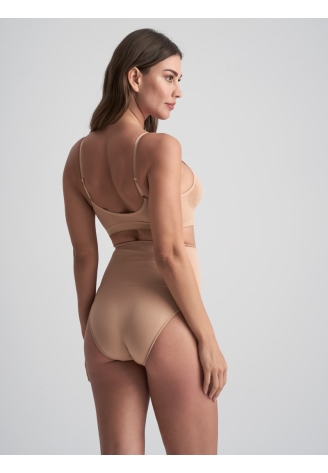 BYE BRA Seamsless | Braga Alta Sin Costuras Beige