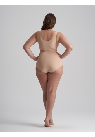 BYE BRA Invisible | Braga Invisible de Cintura Alta Color Beige