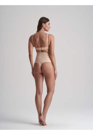 BYE BRA Waist Control | Tanga de Control de Cintura Alta Beige