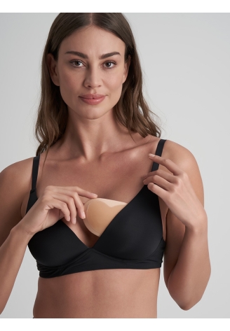 BYE BRA Almohadillas Adhesivas Semi Push-Up Beige