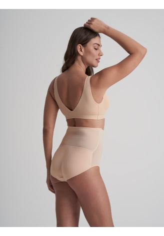 BYE BRA Bum Lifts| Bragas con Relleno de Cintura Alta Beige