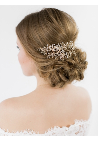 Diadema de novia Abrazi HB-Tree Dorado ()
