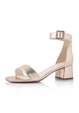 Rainbow Club Donnah Oro Rosado Mate Zapatos de Novia ()