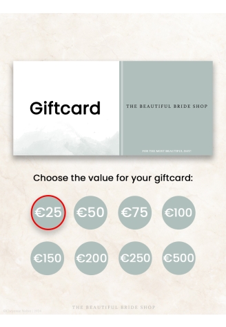 The Beautiful Bride Shop Tarjeta Regalo €25