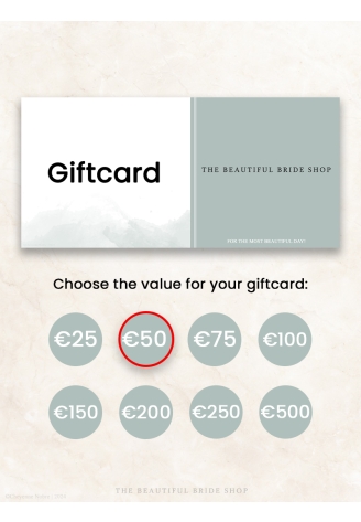 The Beautiful Bride Shop Tarjeta Regalo €50