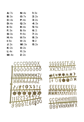 Ginger Ray GO-126 Gold Wedding Tablero de Letras Oro
