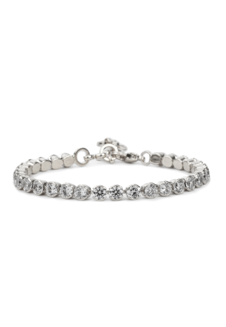 Abrazi Regal Medium Pulseras Plata ()