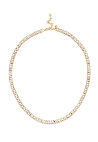 Abrazi Baguette Collar Oro