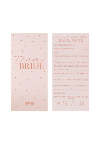 Tarjetas de consulta Ginger Ray HN-835 Blush Hen