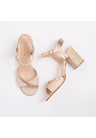 Content Luna Zapatos de Novia Blush Bronce