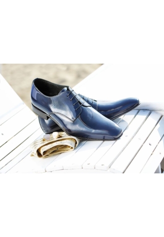 Mr. Fiarucci Nick Blue - Zapatos de boda para hombres