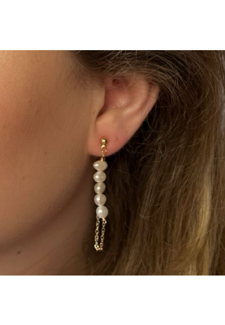 Sally Jane Bridal Pendientes Muse Oro ()