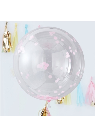 Ginger Ray PM-388 Pick & Mix Globos Orbz Rosa