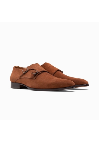 Paulo Bellini Ugento Zapatos de Novio Gamuza Cognac