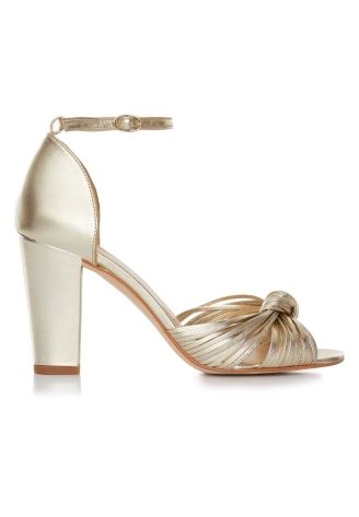 Rachel Simpson Zapatos de novia Harper Oro ()