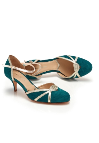 Rachel Simpson Zapatos de novia Luella Teal