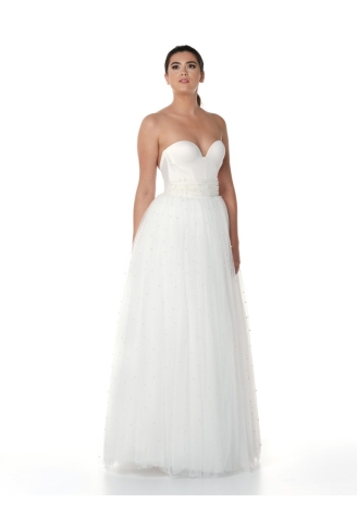 Poirier S326-250 Ivory -Falda Marfil ()