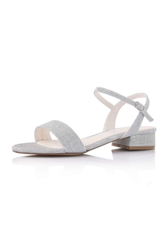 Rainbow Club Salli Plata Metálico Zapatos de Novia ()