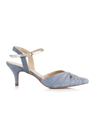 Rachel Simpson Stephanie Blue Bridal Shoes 