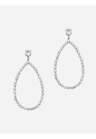 Abrazi Nina Swarovski Pendientes Plata ()