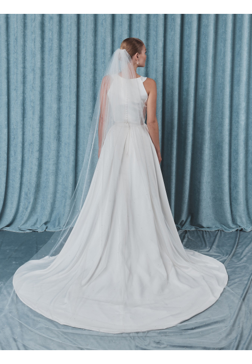 S75526-280 Veil with pearls ()