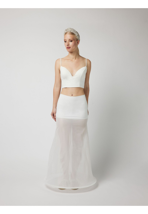 Poirier PC1-190J Enagua 190 cm Ivory ()