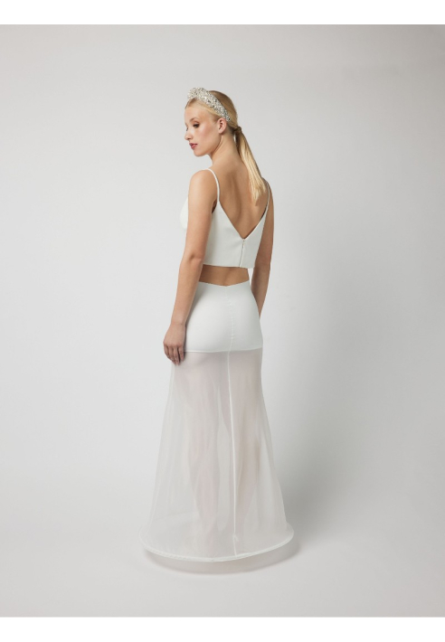 Poirier PC1-190J Enagua 190 cm Ivory