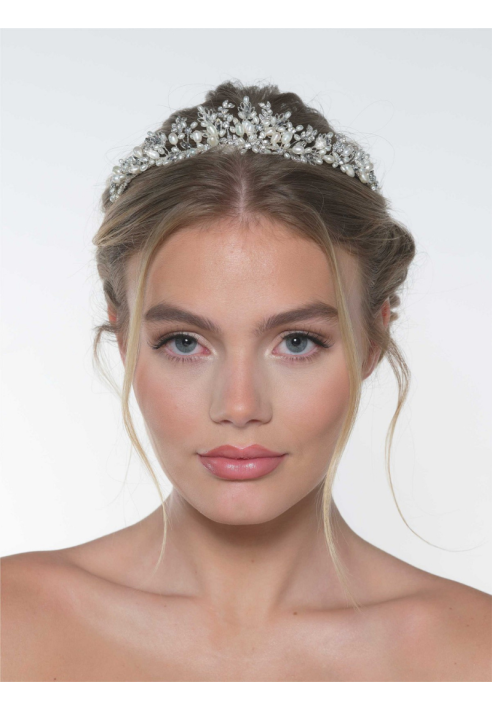 Poirier Tiara BB-285 – Plata | Cristales & Perlas de agua dulce ()