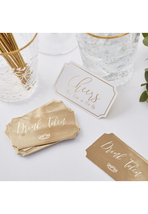 Ginger Ray GO-169 Tokens de Oro para Bodas ()