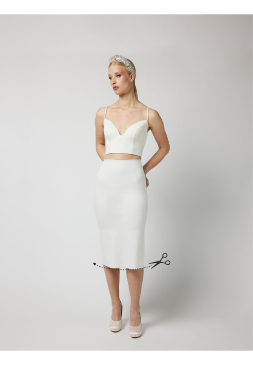 PC76-150J Enagua ultraligera línea A – Blush